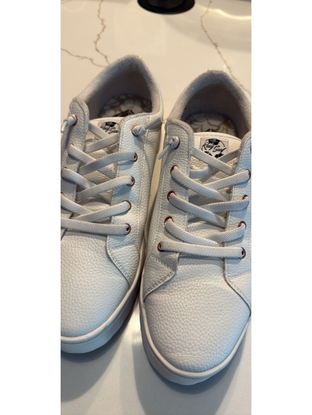 Roxy White Sneakers size 11